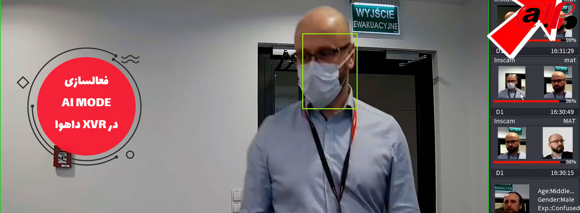 هوش مصنوعی و تشخیص چهره داهوا